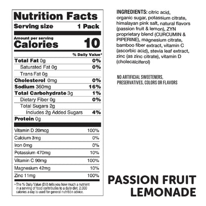 8 Drink Mix Sample Pack - Try All Four Flavours With a Week's Supply